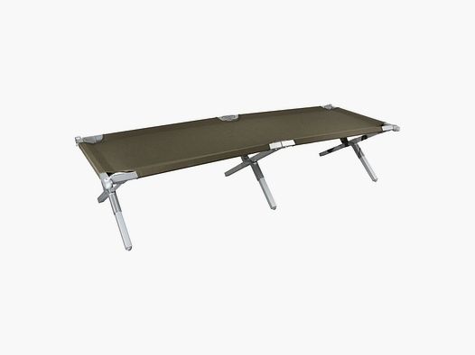 Mil-Tec US Łóżko Polowe Aluminiowa Rama 210 x 70 cm Gen. II
