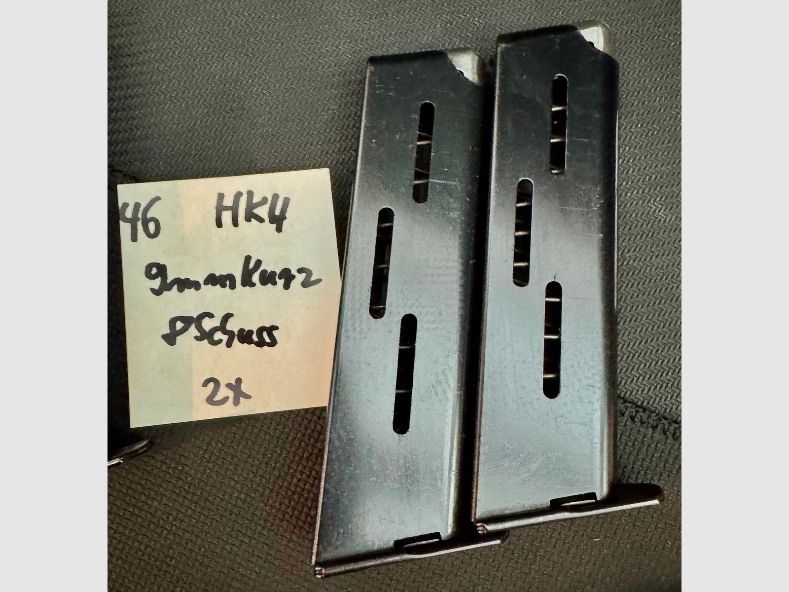 Hecklar & Koch Magazin HK4, 9mmKurz, 2 Stück (46)