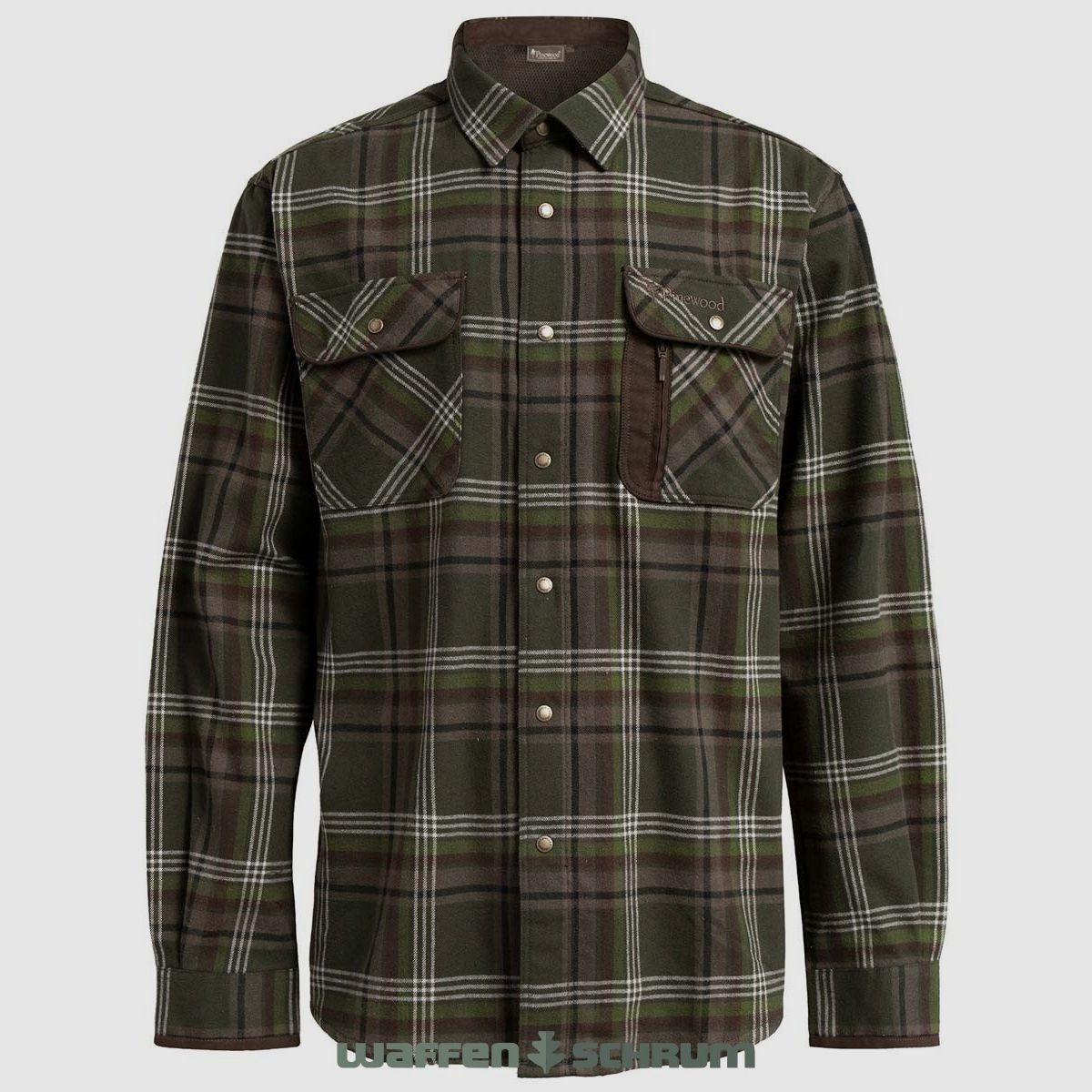 Pinewood Hemd Cornwall Green/ Pine Green