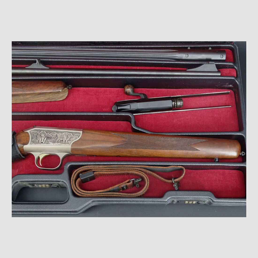 Blaser R93 links .375 H&H WL .300 Win Mag Innomount Zeiss R93 links Safari / WL Match