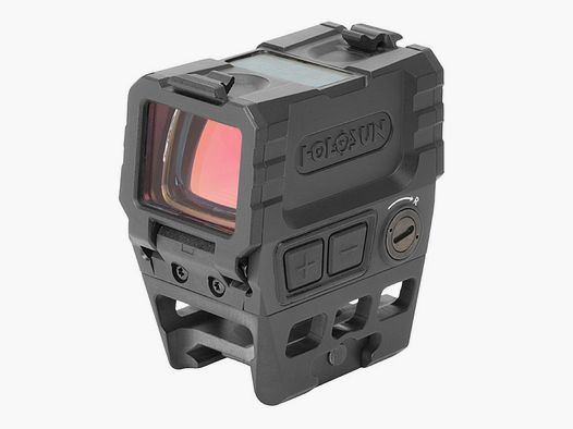 Holosun – Reflex Visier / AEMS-RD-Black / rotem Wechselabsehen: 2MOA Dot & 65MOA Cricledo