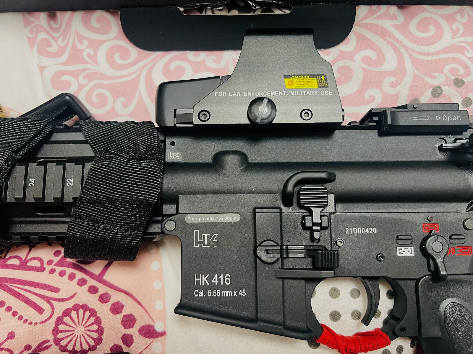 Airsoft rifle Heckler & Koch HK416 A5 GBB from 18