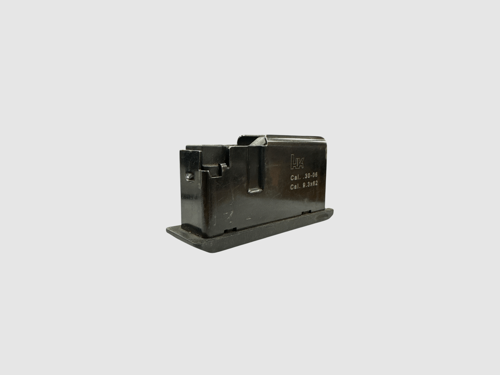 USED – MAGAZINE – HAENEL/HECKLER & KOCH SLB2000 2 ROUNDS CAL. 30-06 SPRG/9.3×62, image 2 of 2