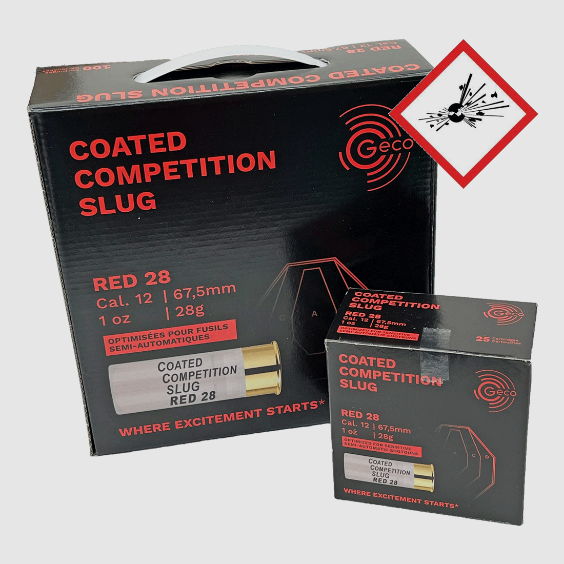 Geco Schrotpatrone CCS 12/67,5 Red 28G