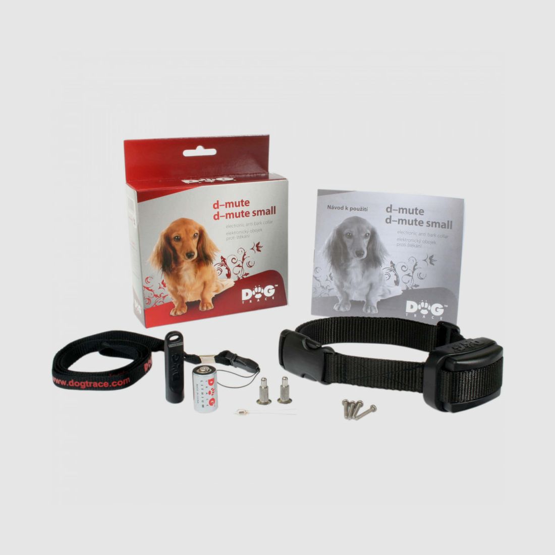 Anti-blafhalsband d-mute voor hond - Dog Trace, afbeelding 1 van 3