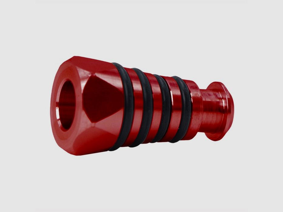 TANDEMKROSS HANDLES RUGER® CARBINE™ TANDEMKROSS CHALLENGER CHARGING HANDLE FOR RUGER PC CARBINE RED, image 1 of 2