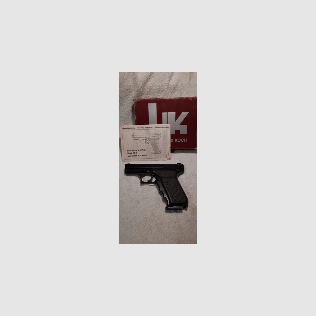 Pistole HECKLER UND KOCH SP9 von Umarex 9mm PAK