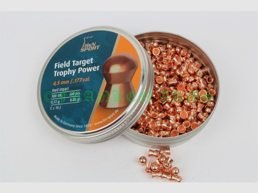 H&N Field Target Trophy Power 4,50mm 300 Stück