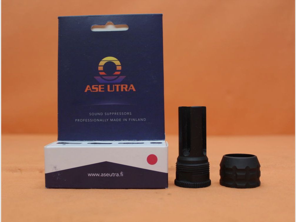 ASE Utra ASE Utra BoreLock HiPer Flashhider .30 (AU758) Stahl phosphatiert (5/8-24) Typ Vortex