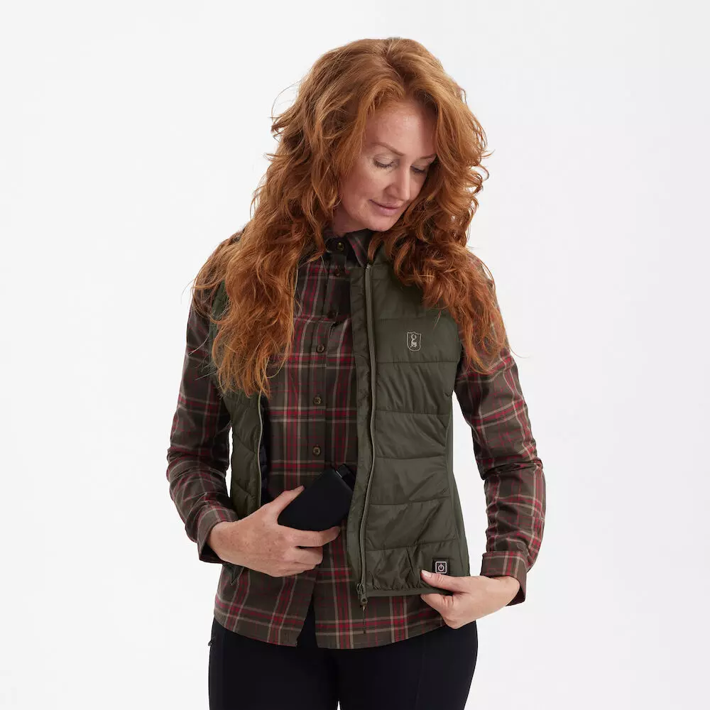 Lady Heat gilet interno - Deep Green, immagine 5 di 6