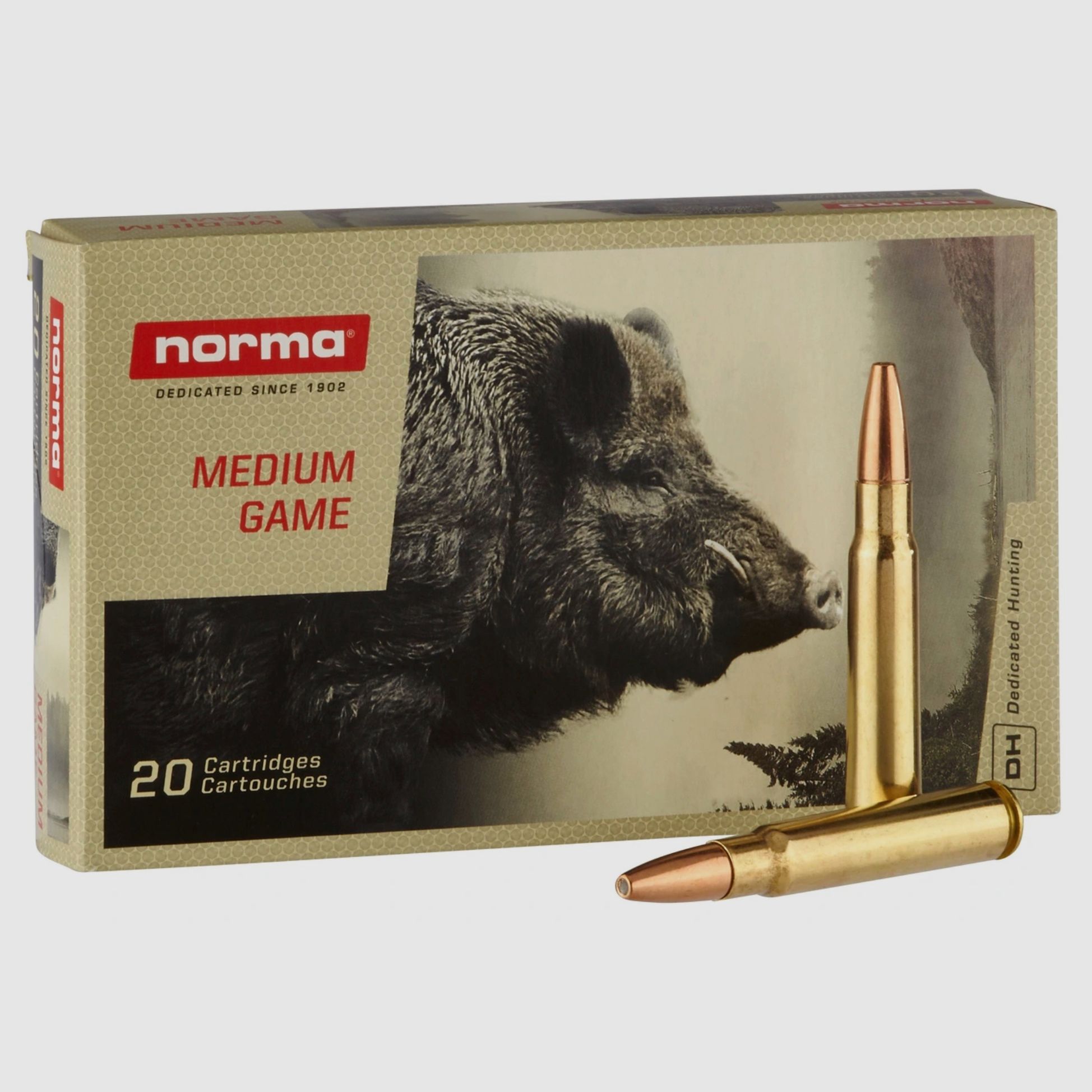 Norma 2315656 8x57 IS Vulkan 12,7g 196grs. Munición de rifle