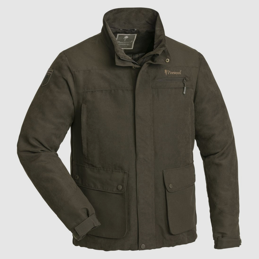 Pinewood Wolf Super Light Jacke Größe: S, Farbe: Wildlederbraun