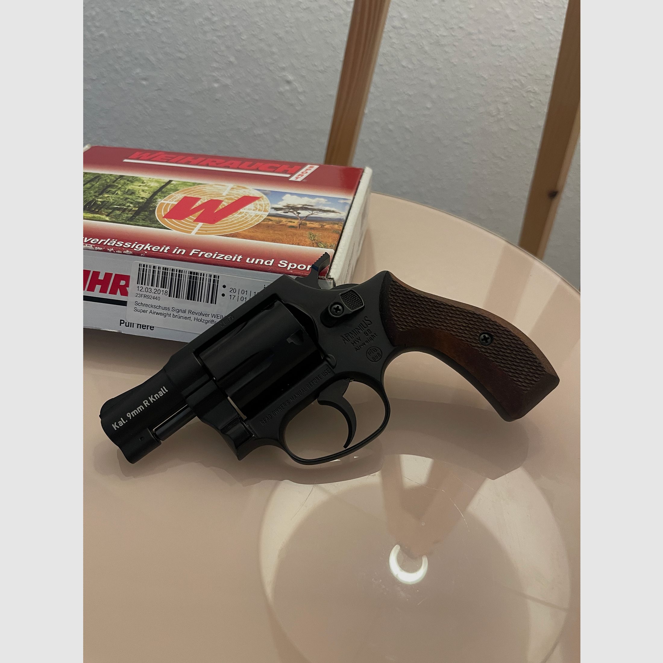 HW 88 Weihrauch Airwaight 9mm 380K nie strzelany OVP