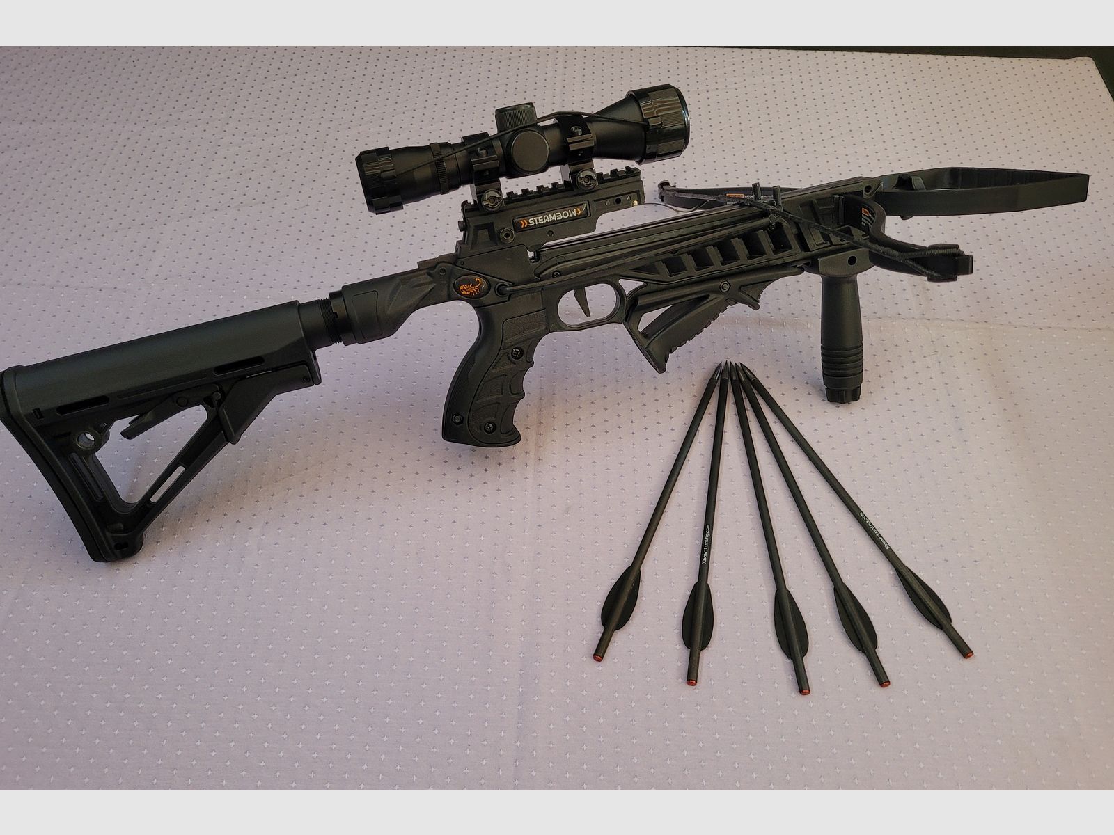 Steambow AR-6 Stinger II Survival  (Lieferumfang beachten)