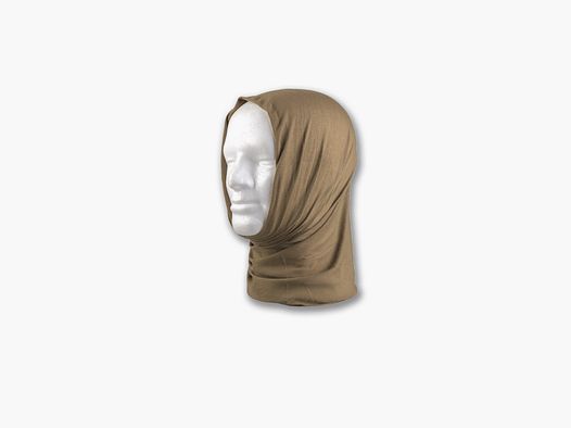 MILTEC BALACLAVA 100% ALGODON COYOTE