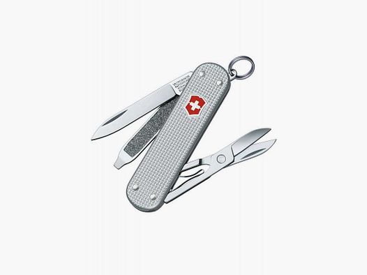 Victorinox Kleines Taschenmesser Classic Alox silber