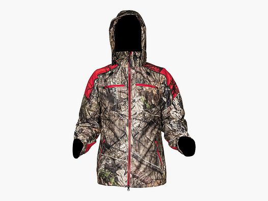 Pumori Sarek Jacke Camo/Red Blaze  48