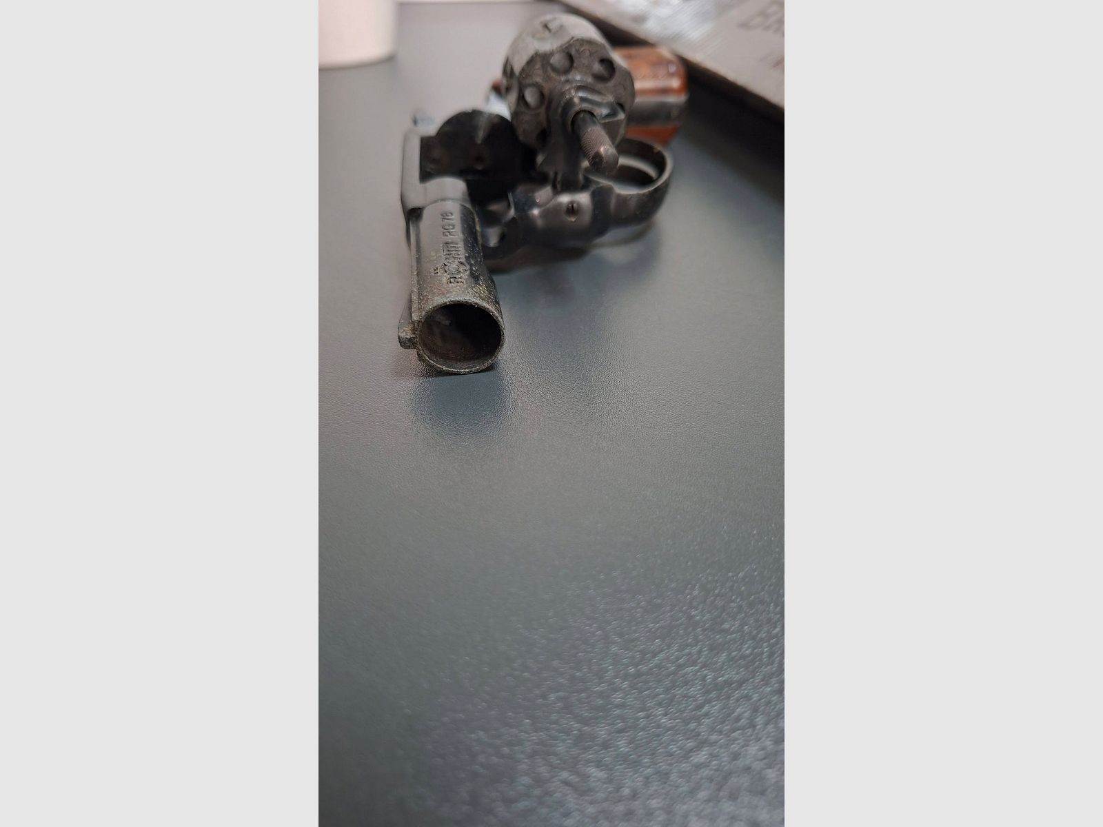 Attic find blank-firing revolver 6 mm