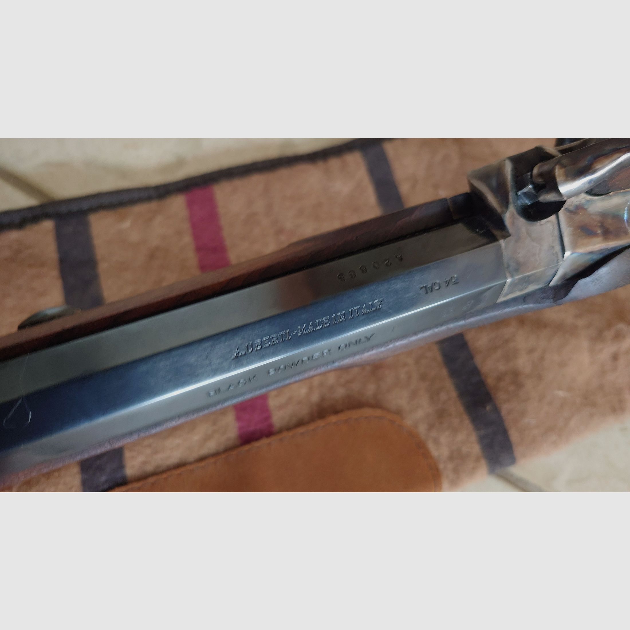 A.Uberti Santa Fe Hawken Vorderlader cal. 54 *Neuwertig*  Perkussion