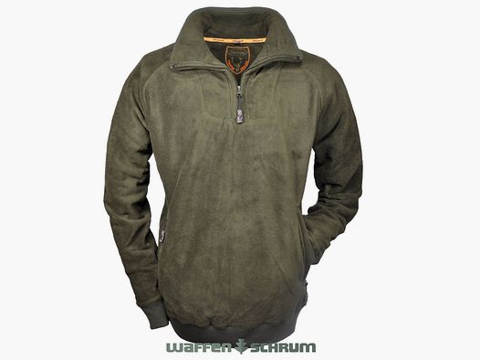 Fleece Hubertus Troyer oliwkowy