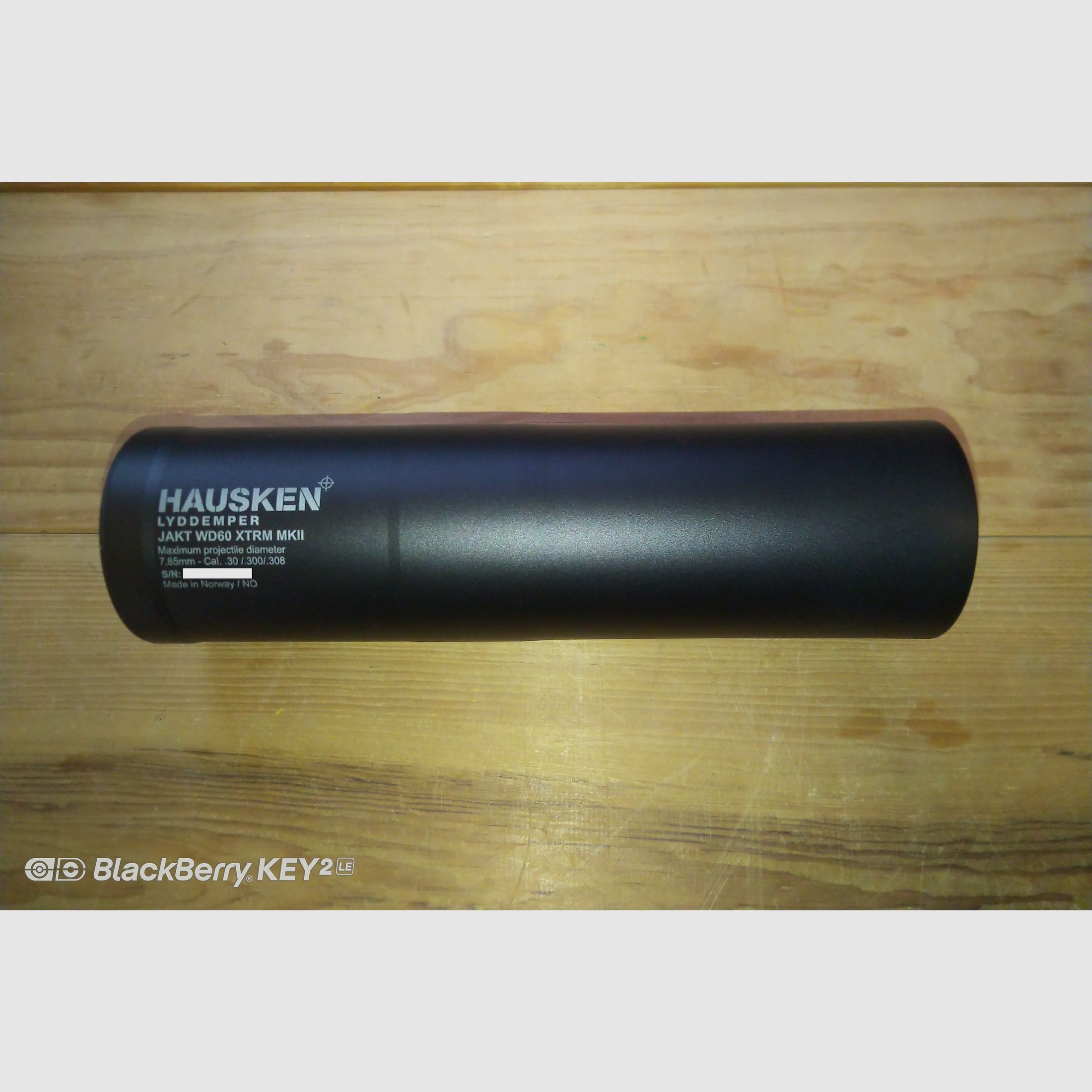 Hausken Schalldämpfer JAKT WD 60 XTRM MK2 Kaliber 7,62