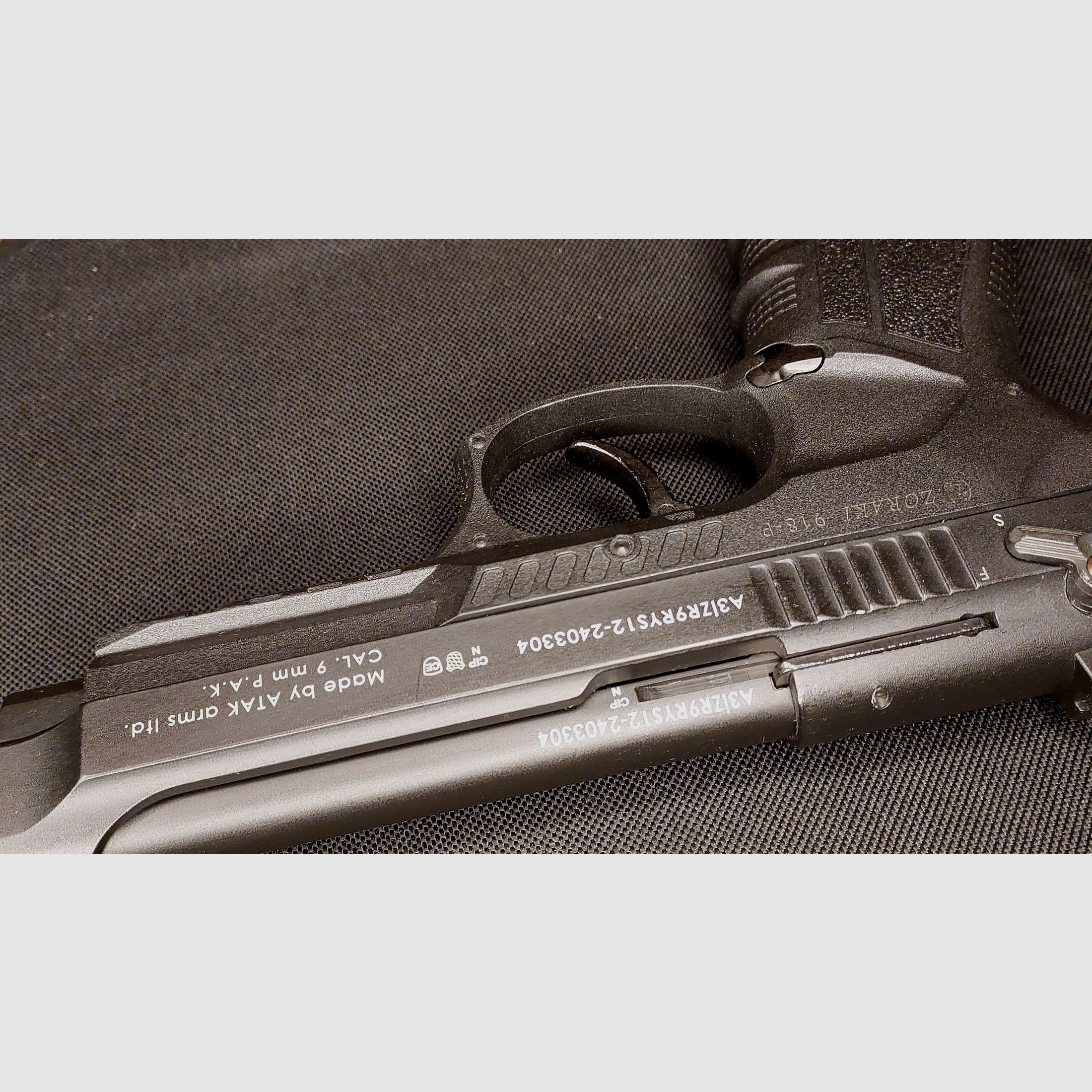 Zoraki 918-P TR-2024 9mm P.A.K. brüniert (PTB 1072) neuwertig Z 918 neuwertig