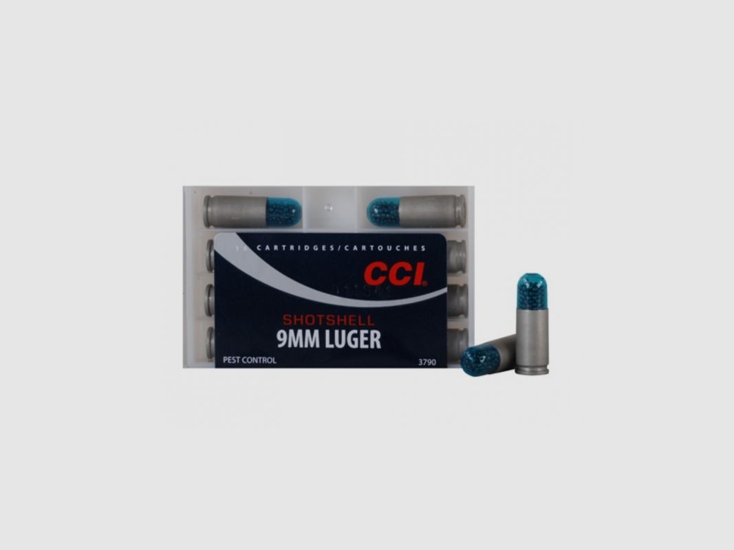 CCI SHOTSHELL 9MM LUGER 10 STK