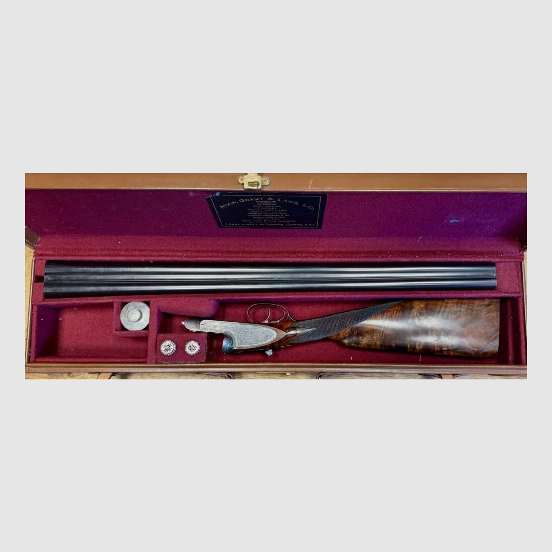 Fucile doppio Stephen Grant & Sons con chiusure laterali