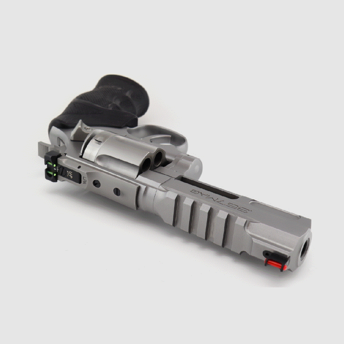 Spohr 284 Carry in acciaio inossidabile, .357 Magnum
