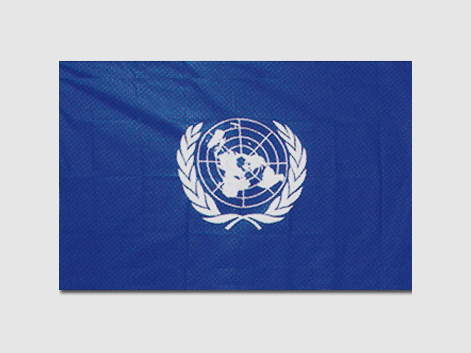 Unbekannt Flagge UNO