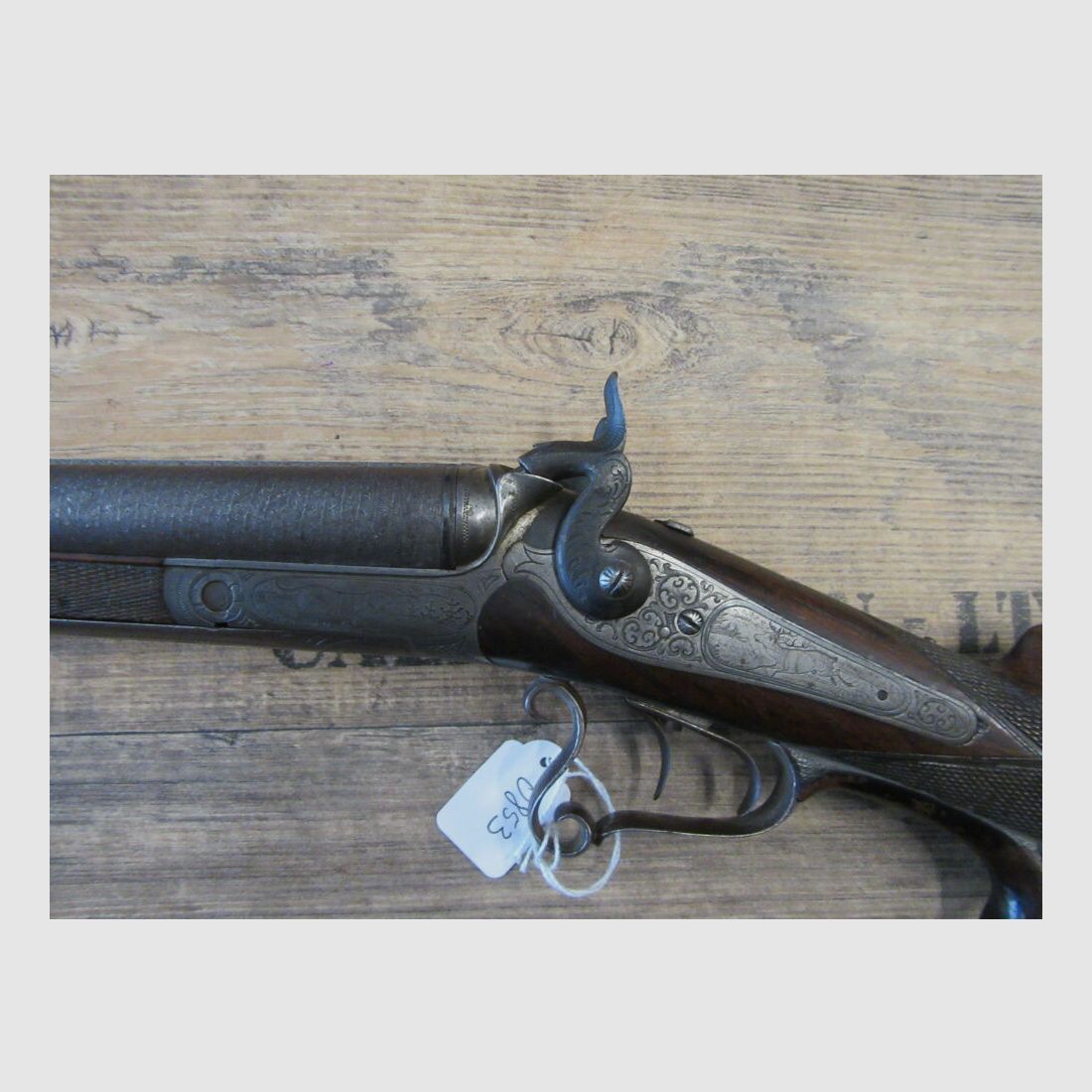 Inconnu fusil de chasse