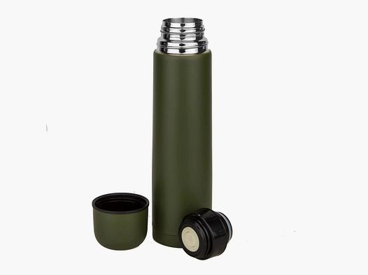 Fox Outdoor Fox Outdoor Vakuum Thermoflasche MFH 1 L oliv