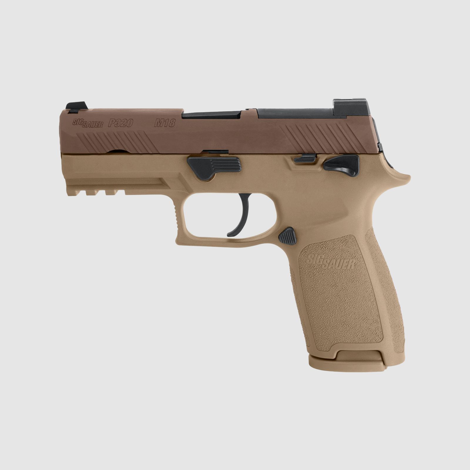 SIG-Sauer P320 M18  Coyote PVD-Beschichtung