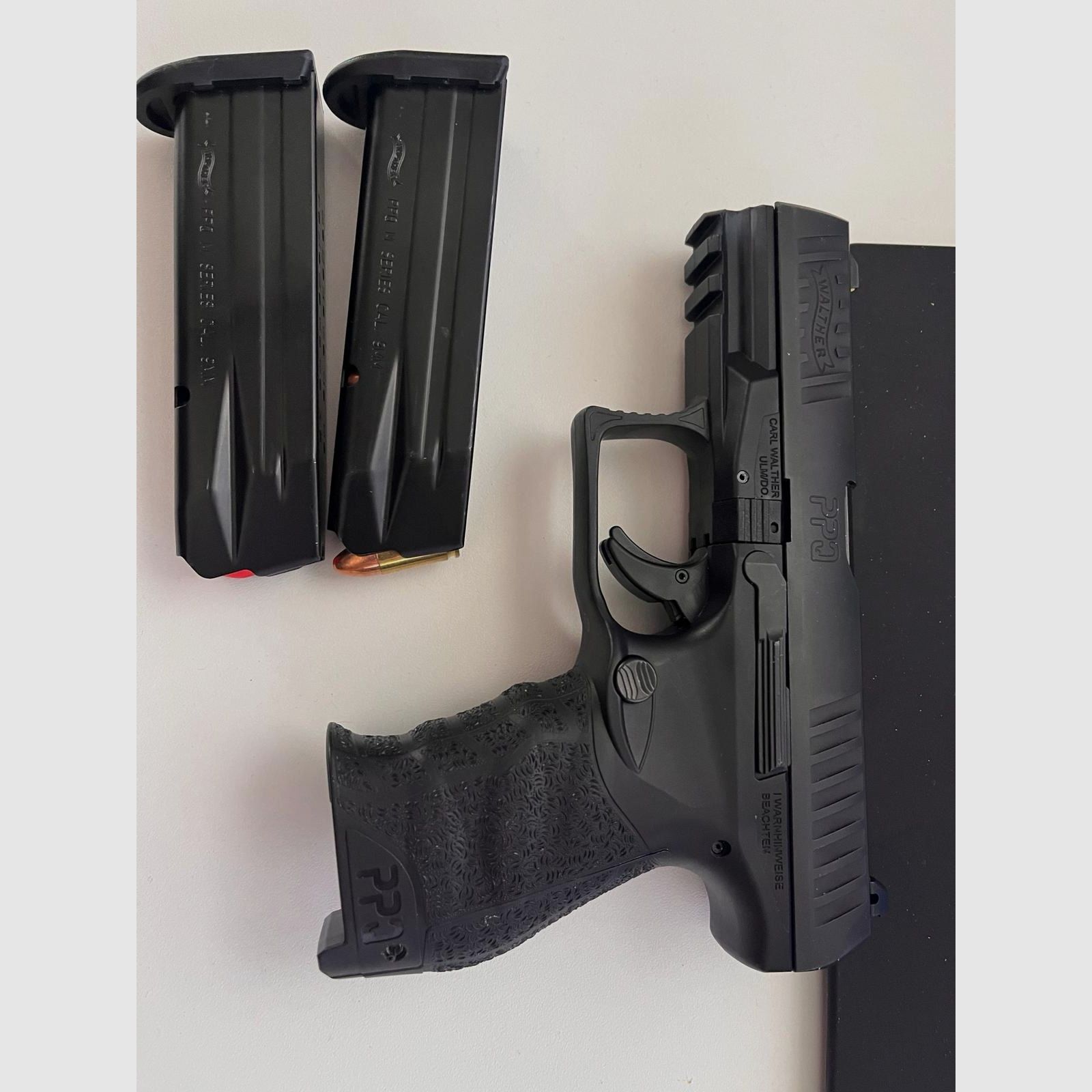 Walther PPQ 9mm Para neuwertig