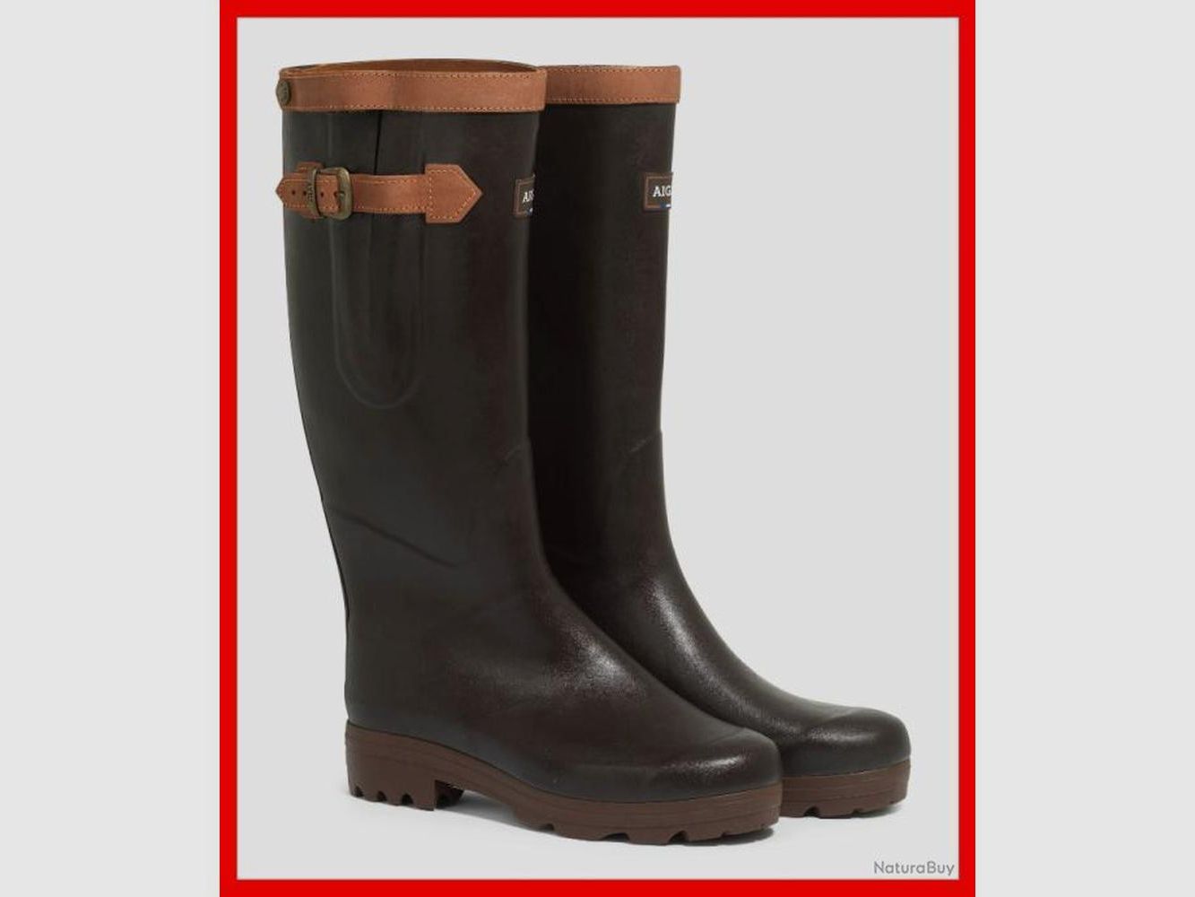 Chambord Signature Stiefel Aigle - Naturkautschuk - Komfort und Wasserdichtigkeit - Für Jagd und Outdoor, Bild 1 von 4