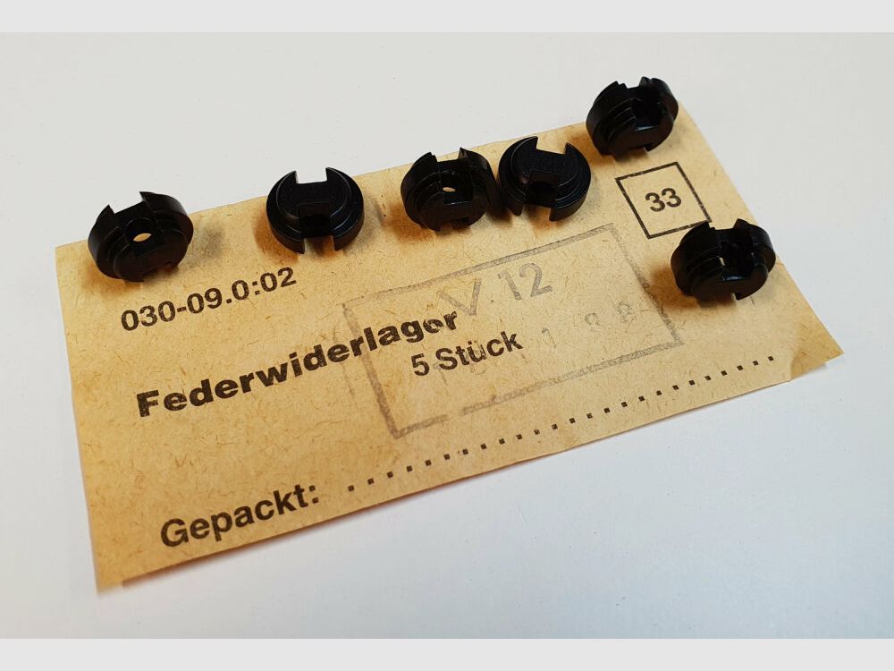 DDR VEB Geräte-& Werkzeugbau Wiesa orginal DDR NVA AK 47 Federwiderlager [ 33 ] unbenutzt, neu für AK47, 7,62x39