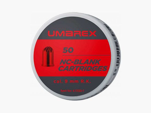 Umarex cartucce a salve NC-revolver 9 mm R.K. 50 pz.