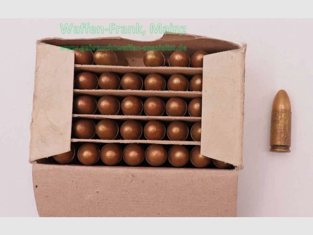 Brigant protection brand of Frank pistol ammunition 9mm Luger/Parabellum/9x19