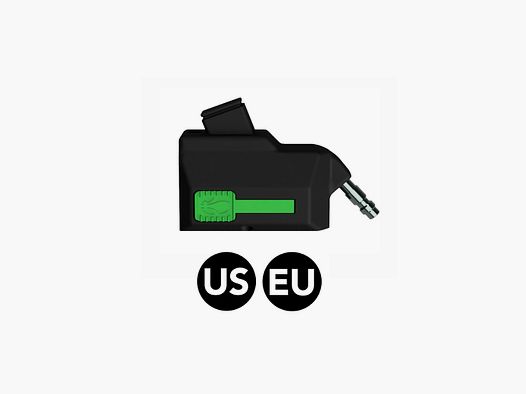 HPA adapter M4 magazine for APP01 / G17 series Green