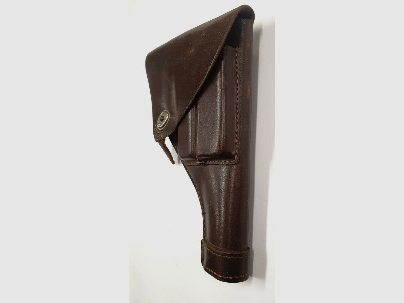 CARR FAST .CO leder Holster CARR FAST .CO Boston für P38, P01 mit Magazin Taschen, braun Leder, rechts
