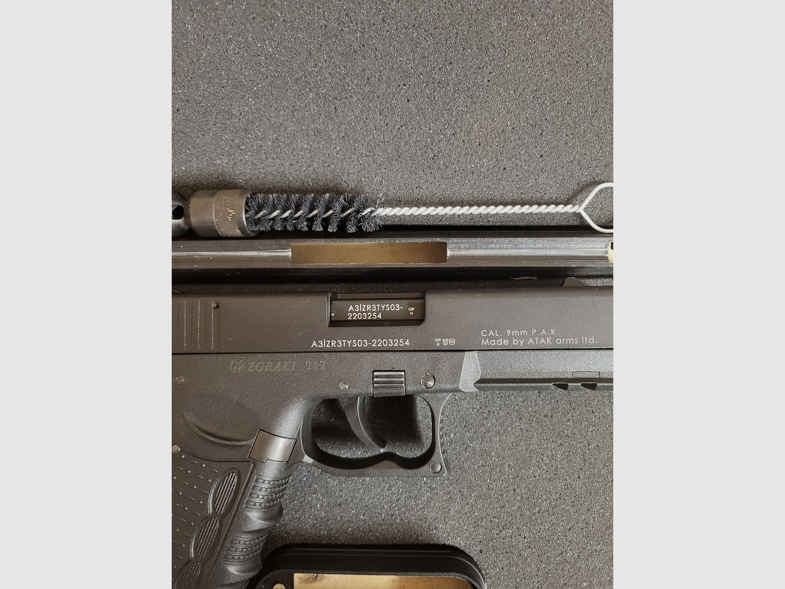 Zoraki 917 schwarz 9mm PAK SRS Pistole wenig genutzt
