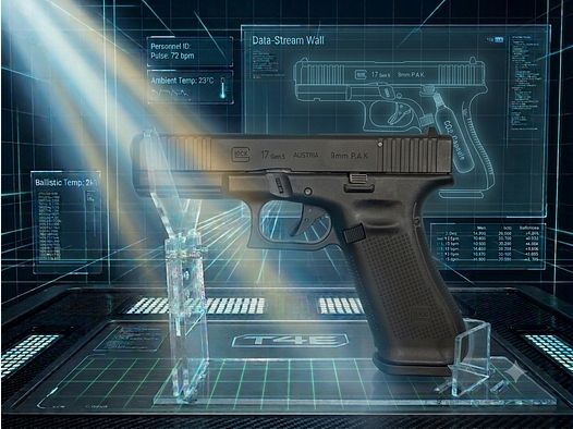 Glock 17 Gen5 P.A.K. 9mm brunie, avec aide au chargement rapide