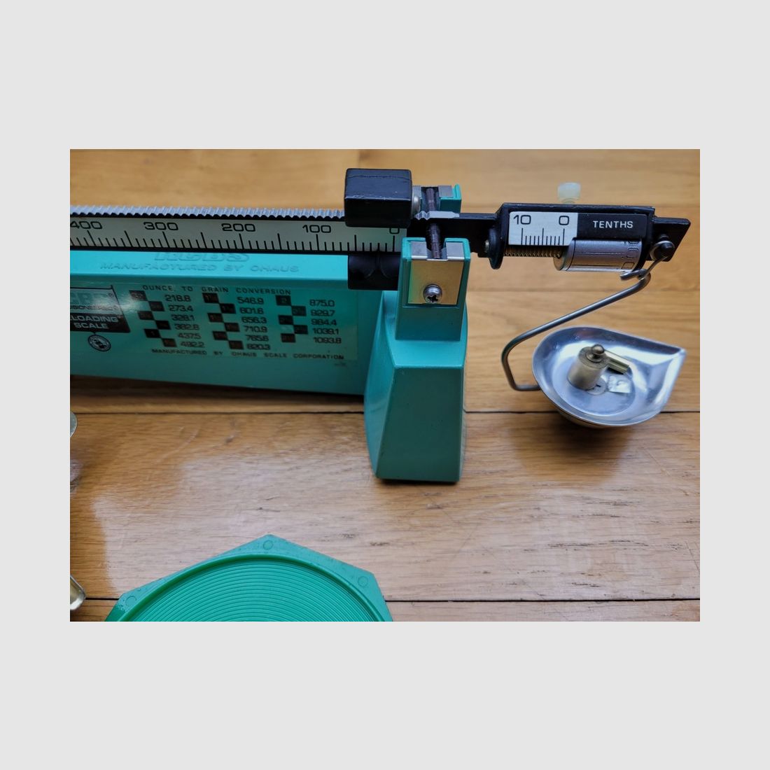 Präzisionswaage RCBS – 100/Grain – Gewichtssatz + Zündhütchen-Ordner – TBE, Bild 6 von 8