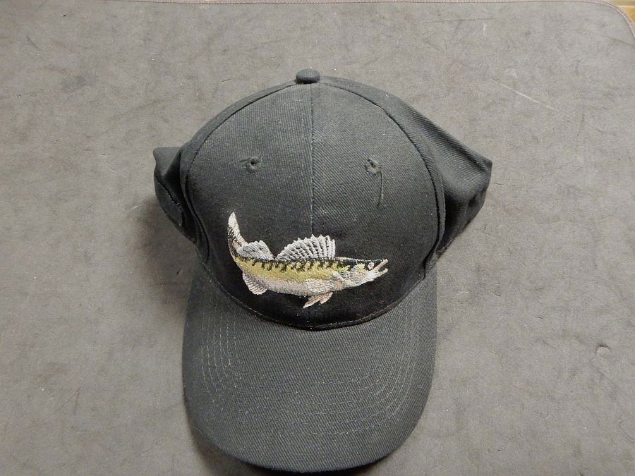Mütze verschiedene Fische, Schwarz, Bild 2 von 2