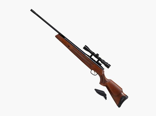 Mercury 135 SP Air Rifle Set 4.5mm Diabolo Wooden Stock