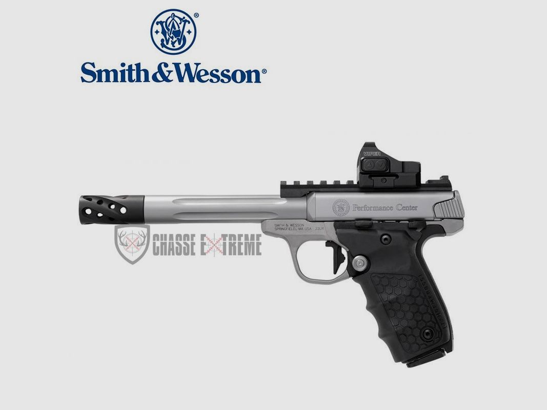 Pistole S&W 22 Victory Point Rot Kal. 22lr