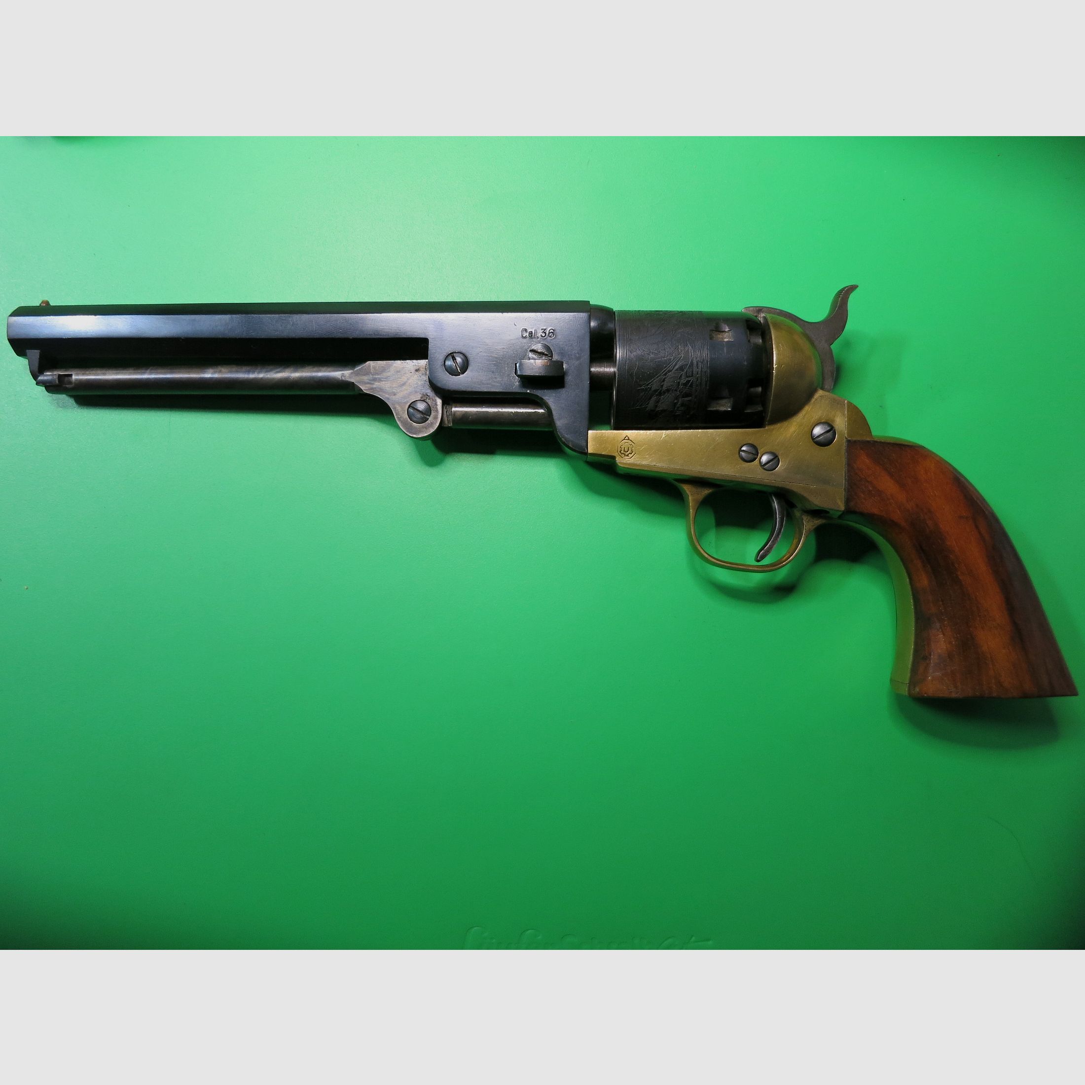 Percussion revolver, Uberti Western Arms Comp. Navy 1861, .36BP      #81, image 1 of 13