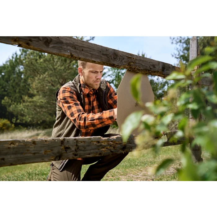 Härkila SCANDINAVIAN L/S overhemd Mandarin Check (105100144), afbeelding 5 van 8