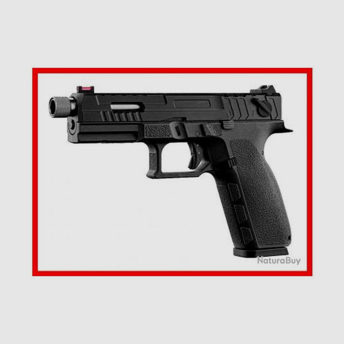 Réplique Airsoft KJ Works KP-13 Metal Slide - Gaz Blowback - Précision et Réalisme - Pour Joueurs Exigeants, image 4 sur 5