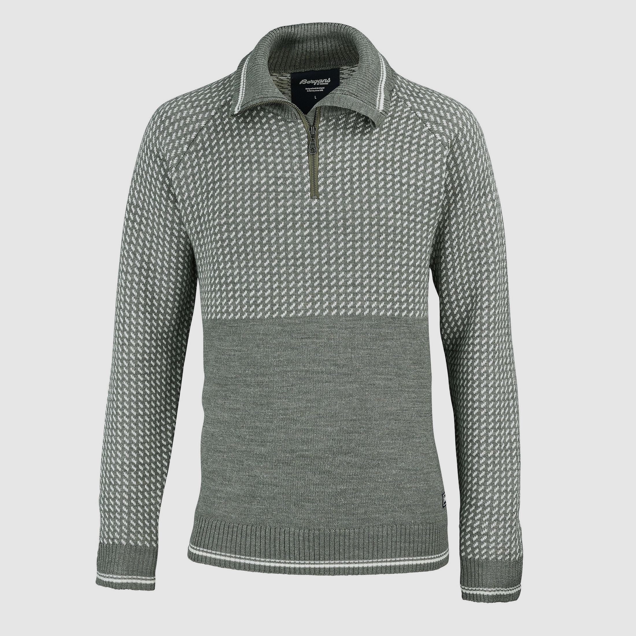 Bergans Pullover Alvdal Wool Half Zip